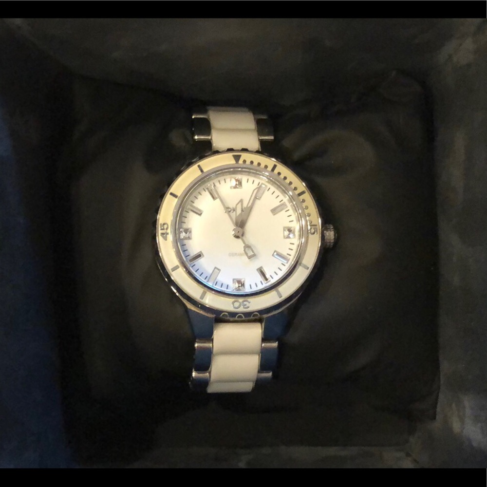 DKNY Women’s White Ceramic Watch